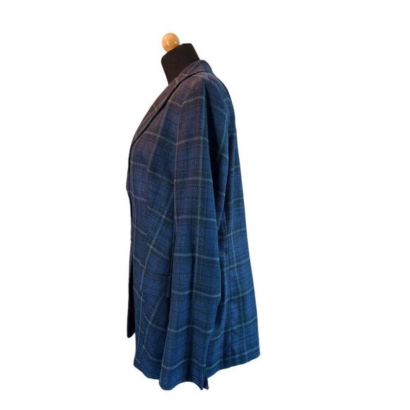 Akris Glenn Cotton-Silk Plaid Blazer Size 10 MSRP $3,990 - Picture 11 of 15